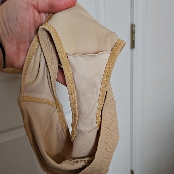 Kids Tan Bikini Top And Bottoms - Picture 7 of 7